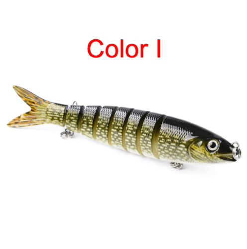 Pike Fishing Lures Artificial Multi Jointed Sections Hard Bait Trolling Pike Carp Fishing Tools Pike Fishing Lures Artificial Multi Jointed Sections Hard Bait Trolling Pike Carp Fishing Tools